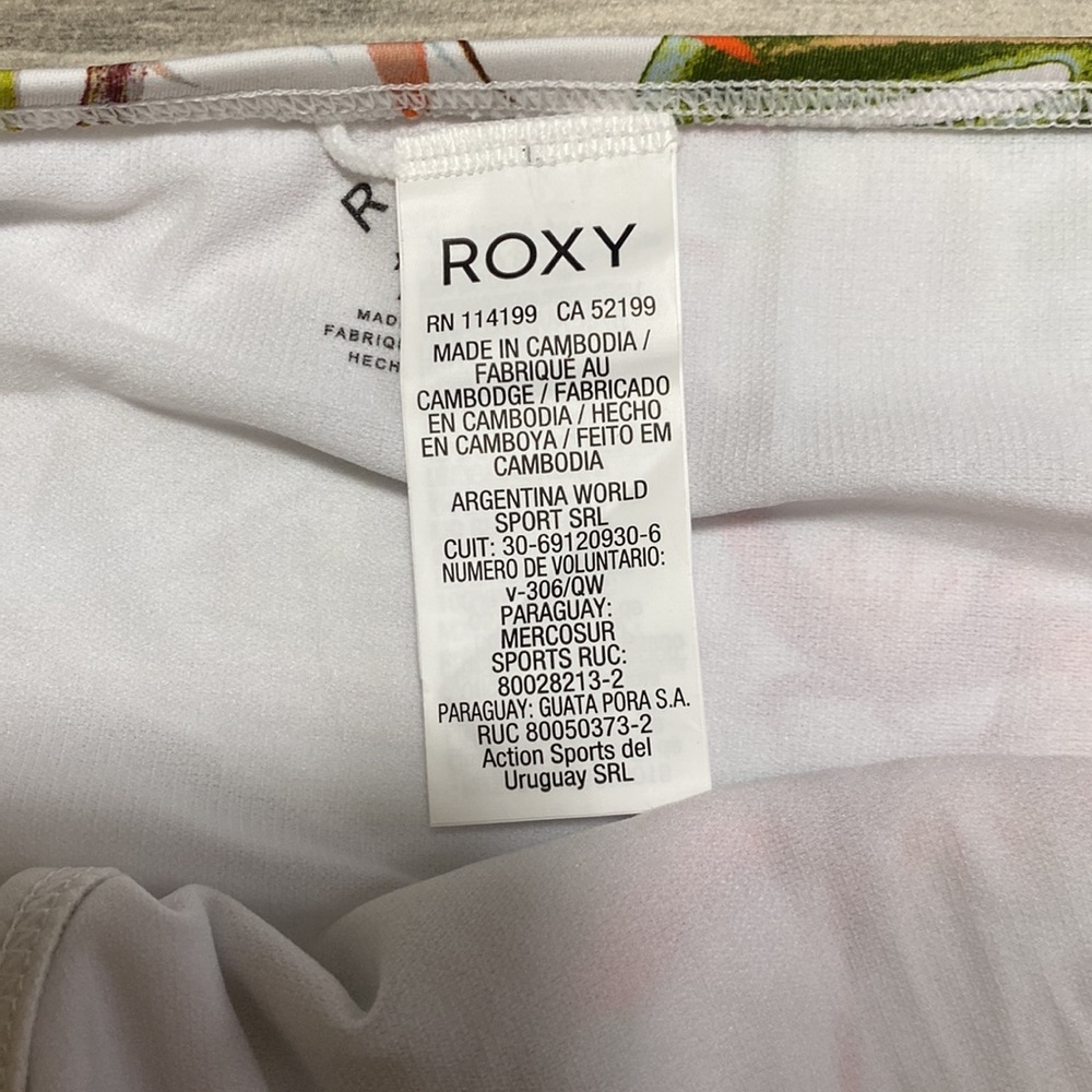 Roxy Split Hip Mid Rise Bikini Bottom - Picture 5 of 9